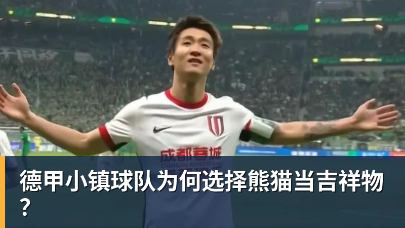 德甲小镇球队为何选择熊猫当吉祥物？